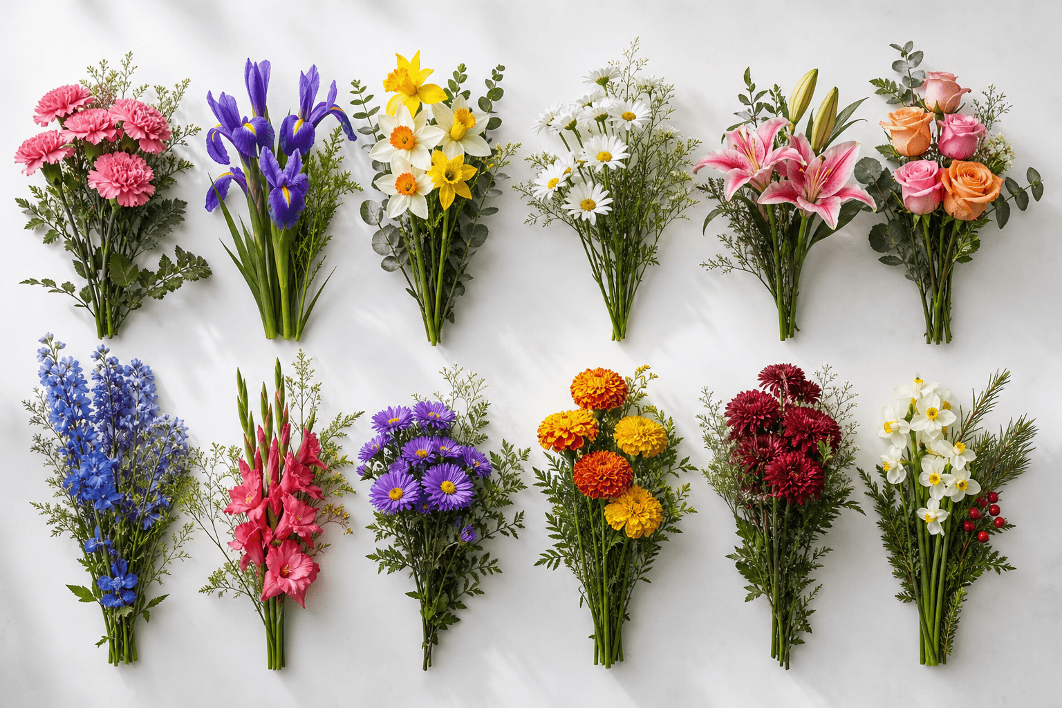 Birth Month Flowers: All Twelve, and What They Mean