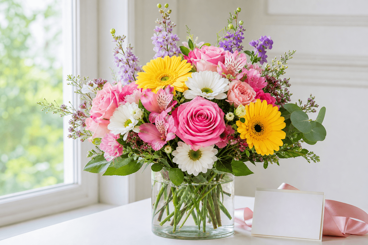 Happy Birthday Wishes to Write with Flowers