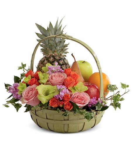 Fruit & Flowers Basket