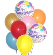Happy Anniversary Balloon Bouquet view 2