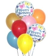 Happy Birthday Balloon Bouquet view 2