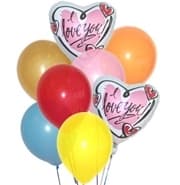 I Love You Balloon Bouquet view 2