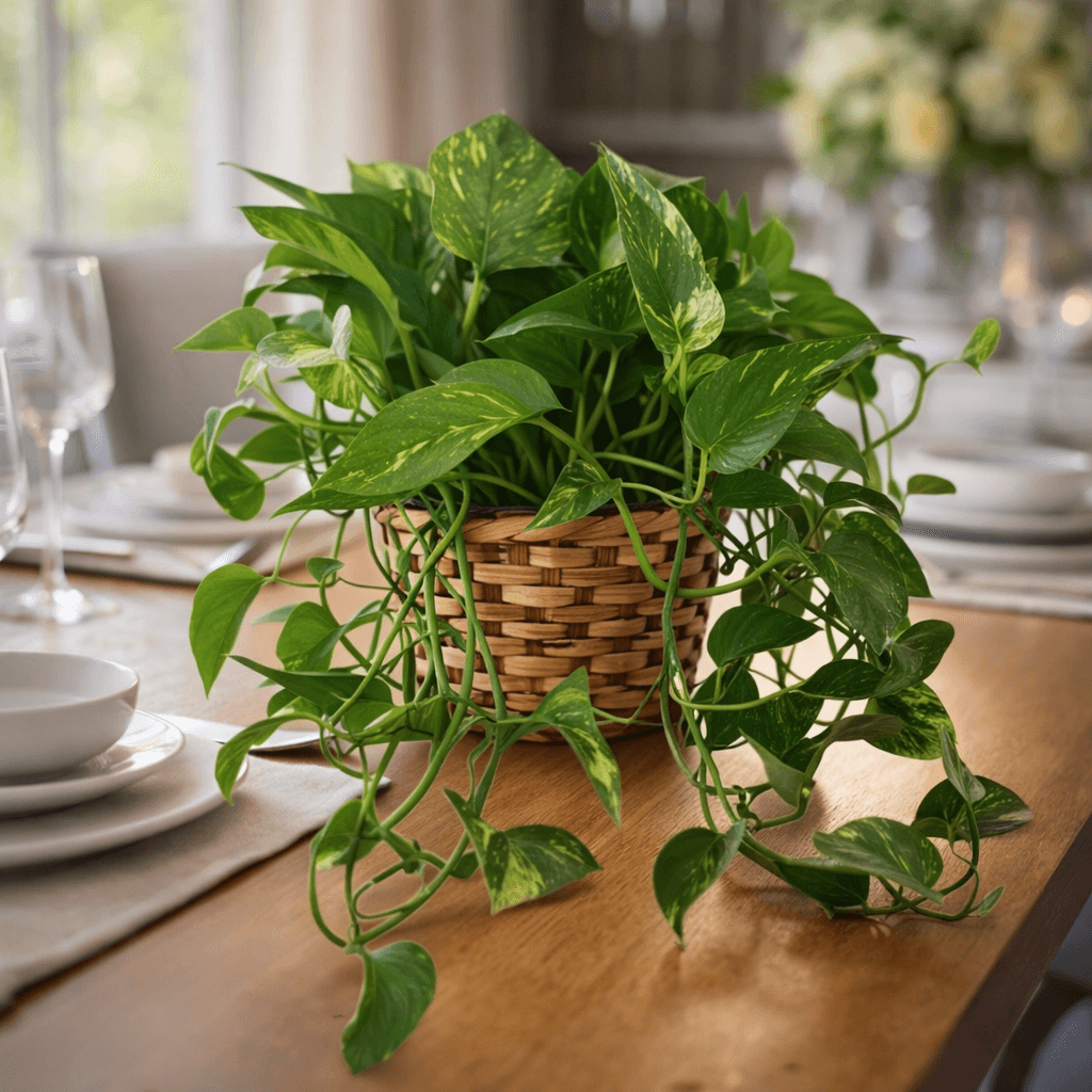 Enduring Spirit Pothos Basket