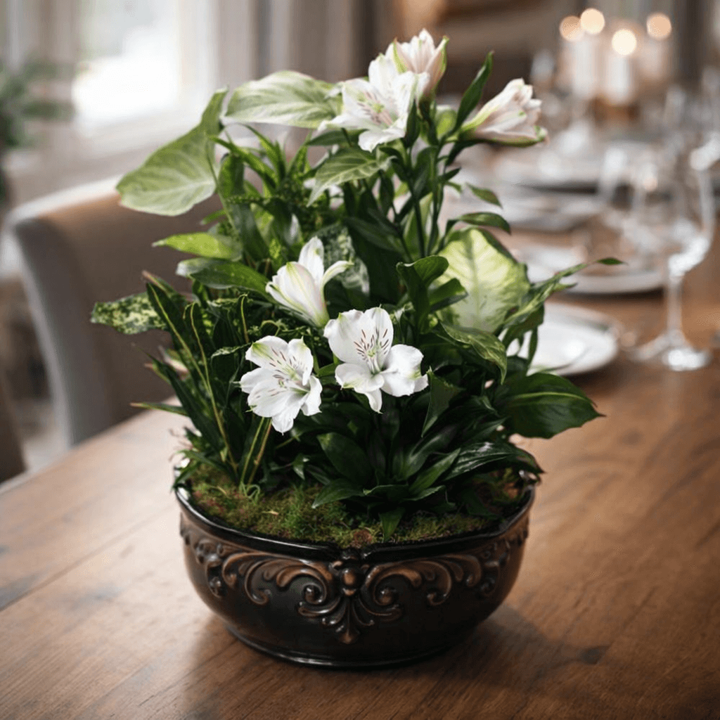 Large Mixed Plant Dish Garden