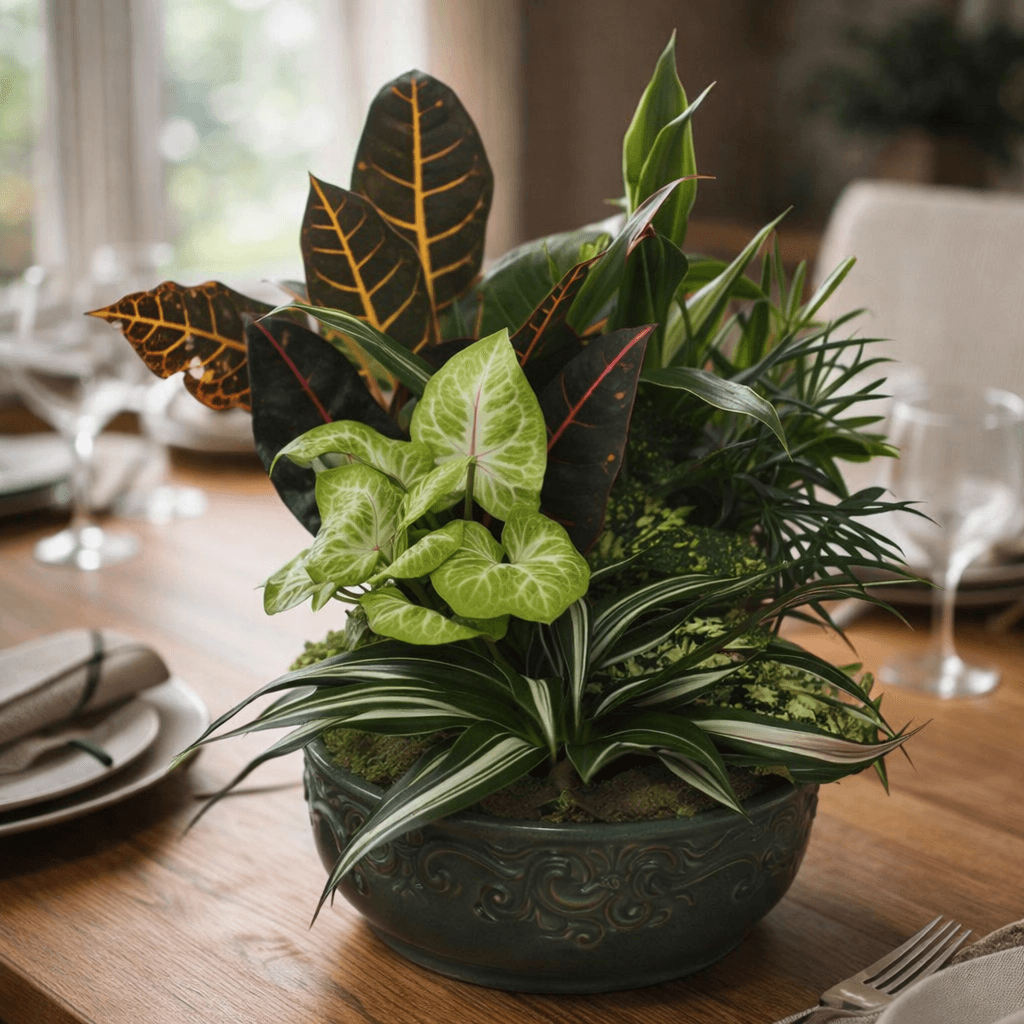 Mixed Plant Dish Garden