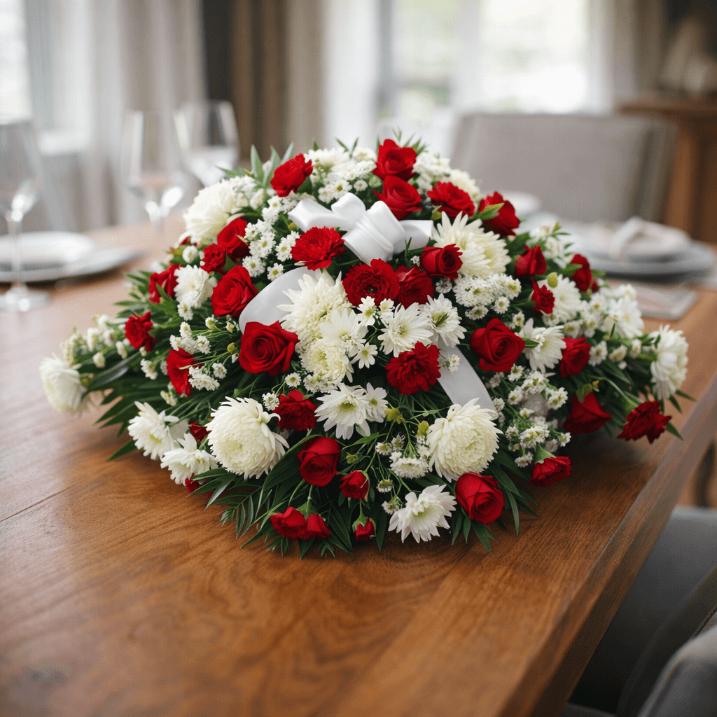 Solemnity Casket Spray