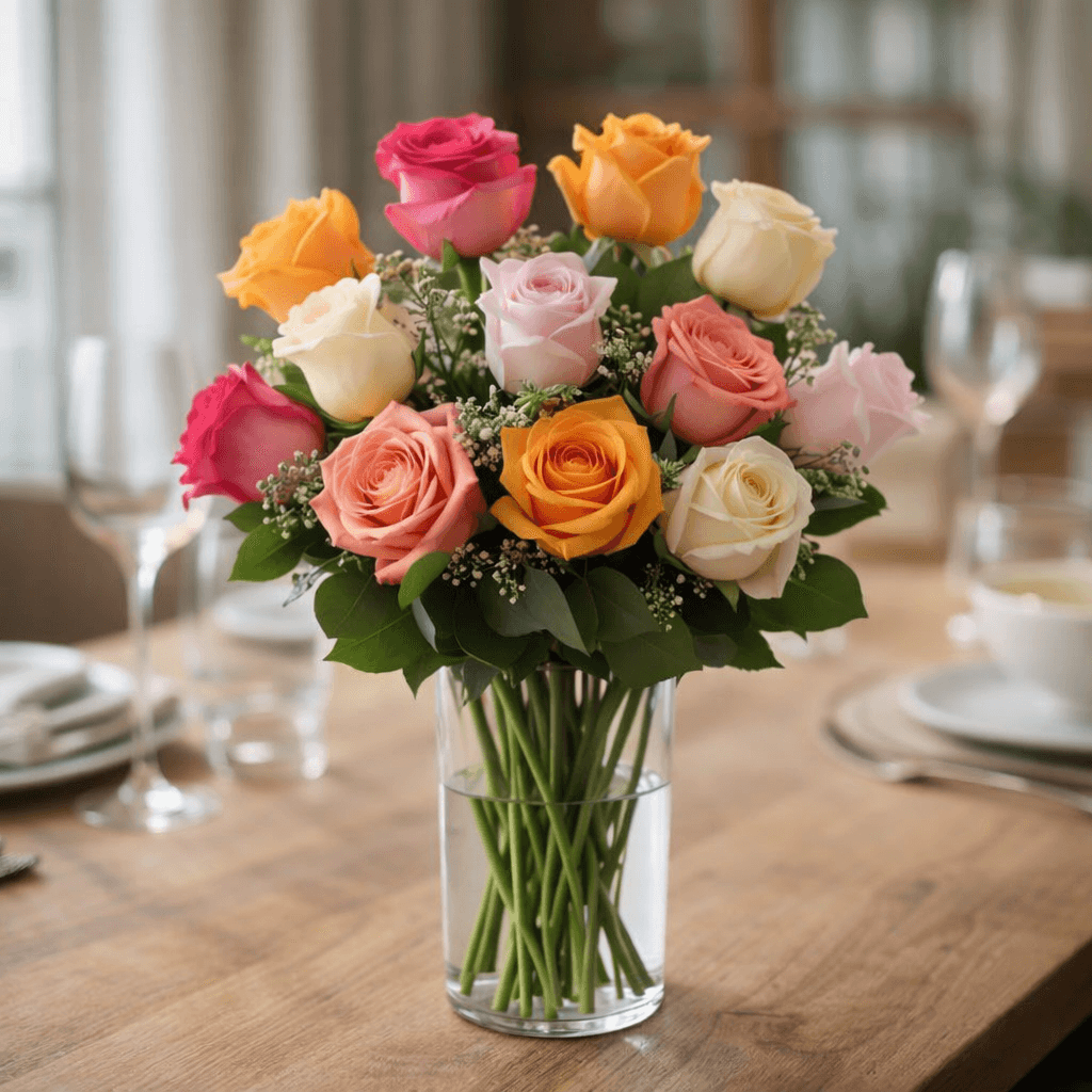 The Graceful Grandeur Rose Bouquet