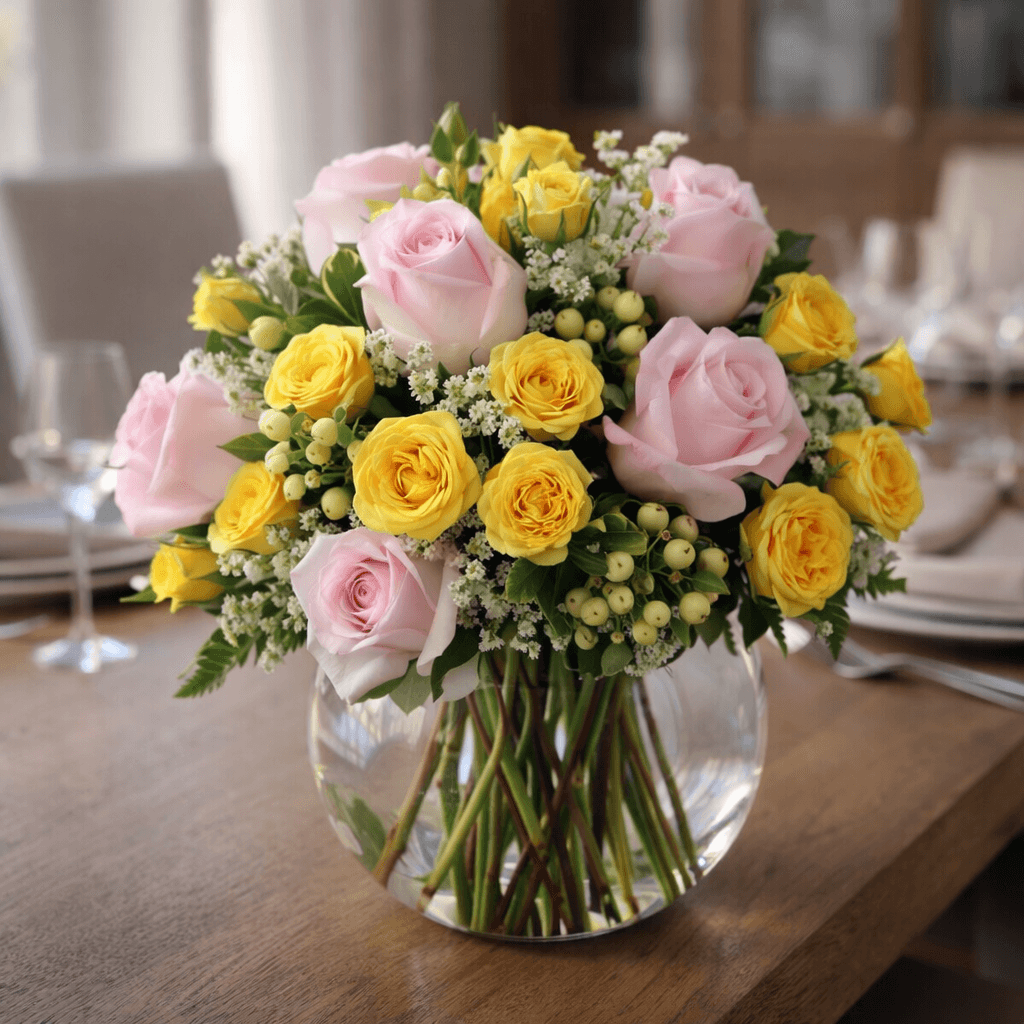 The Soft Serenade Rose Bouquet